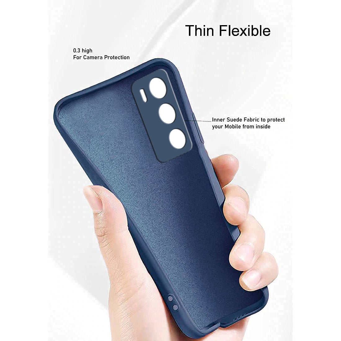 Liquid Silicone Case for Oppo A16 4G