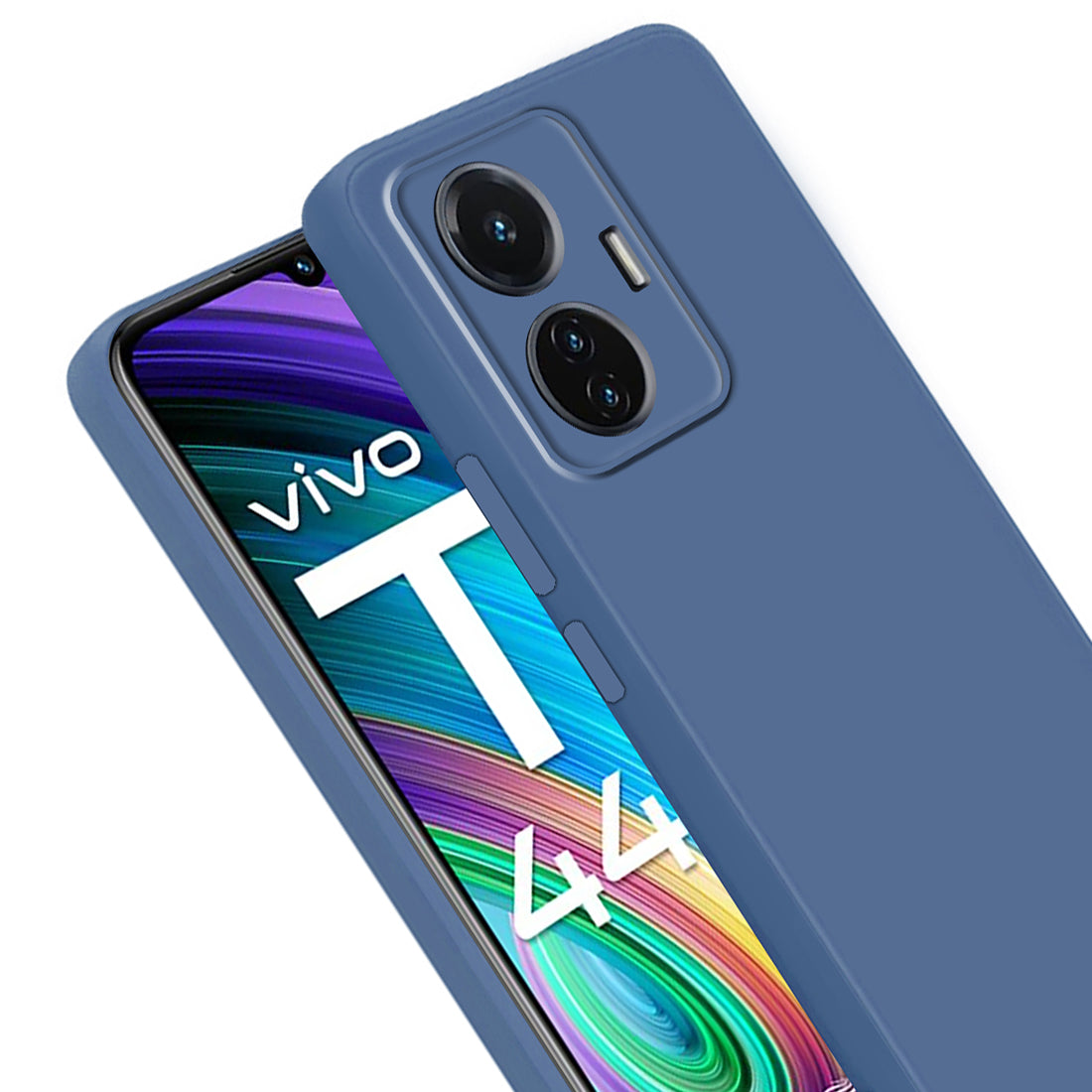 Liquid Silicone Case for Vivo T1 44W 4G