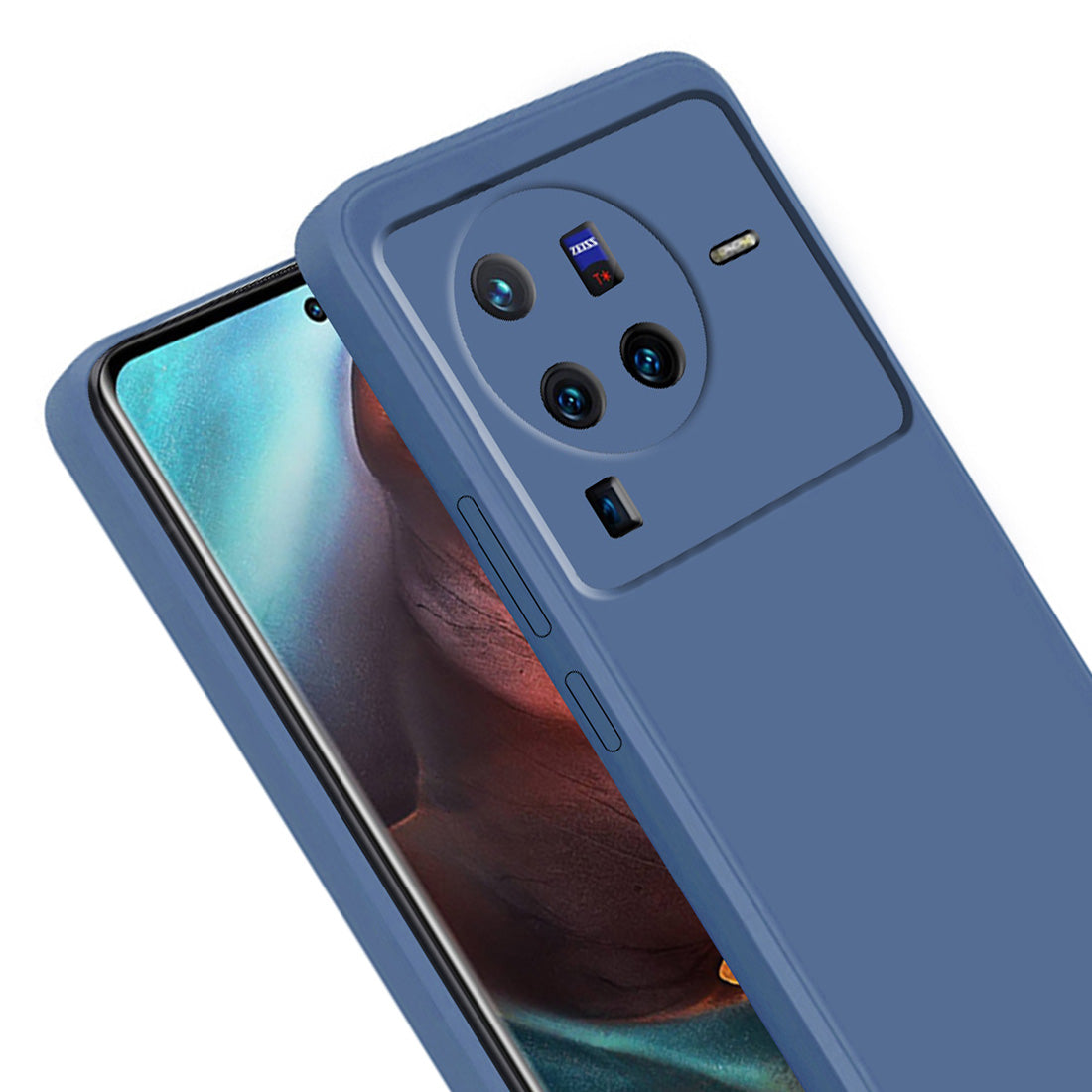 Liquid Silicone Case for Vivo X80 Pro 5G