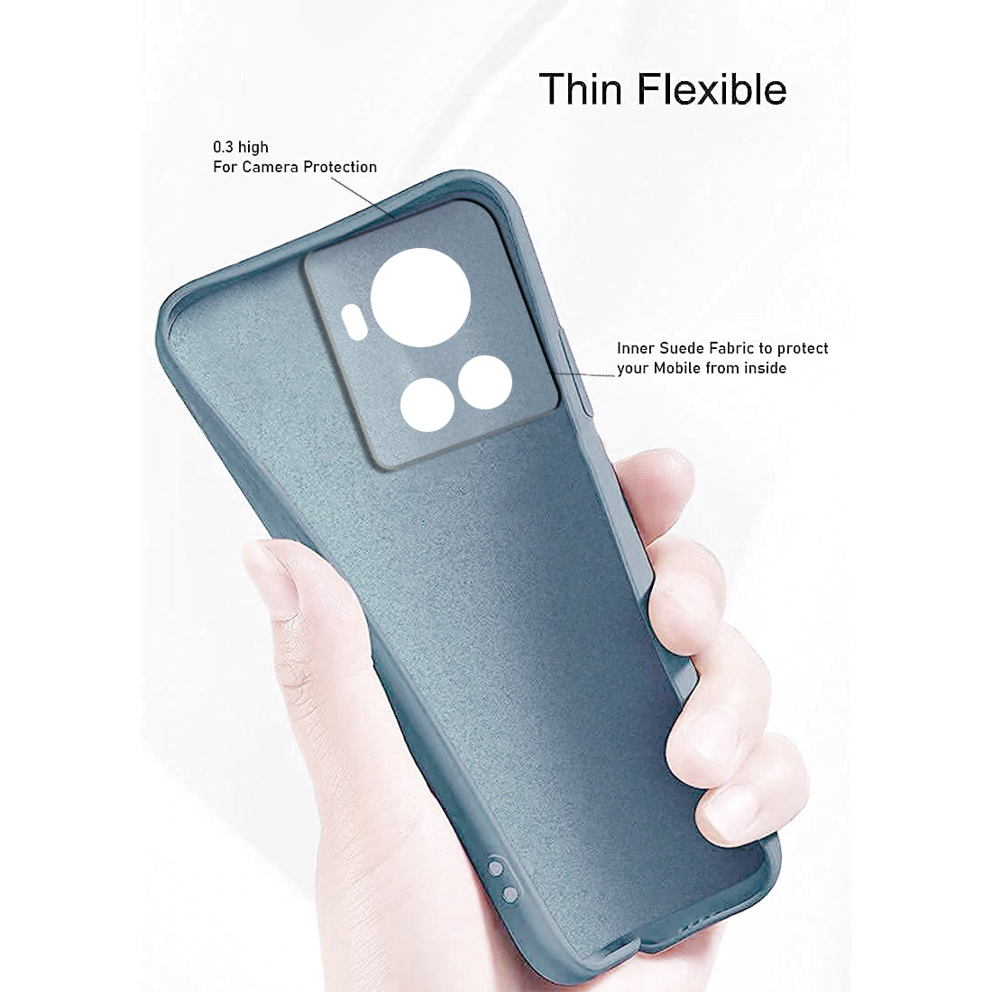Liquid Silicone Case for OnePlus 10R 5G