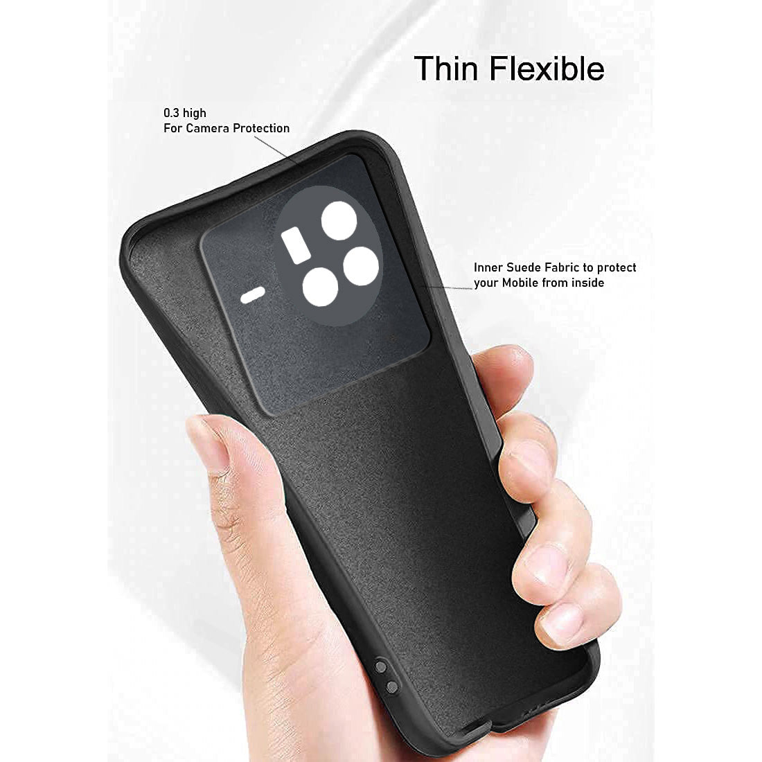 Liquid Silicone Case for Vivo X80 5G