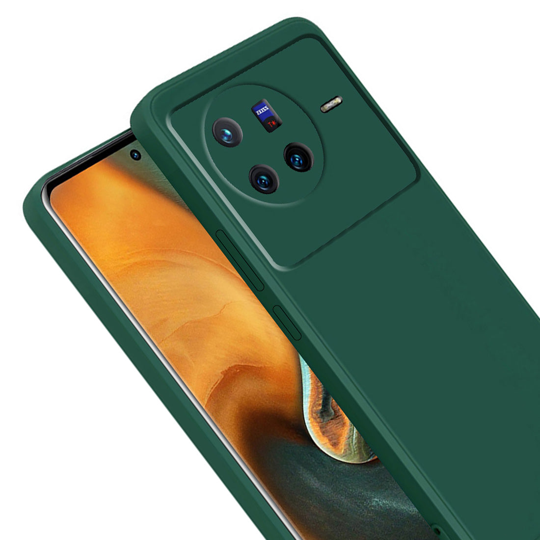 Liquid Silicone Case for Vivo X80 5G