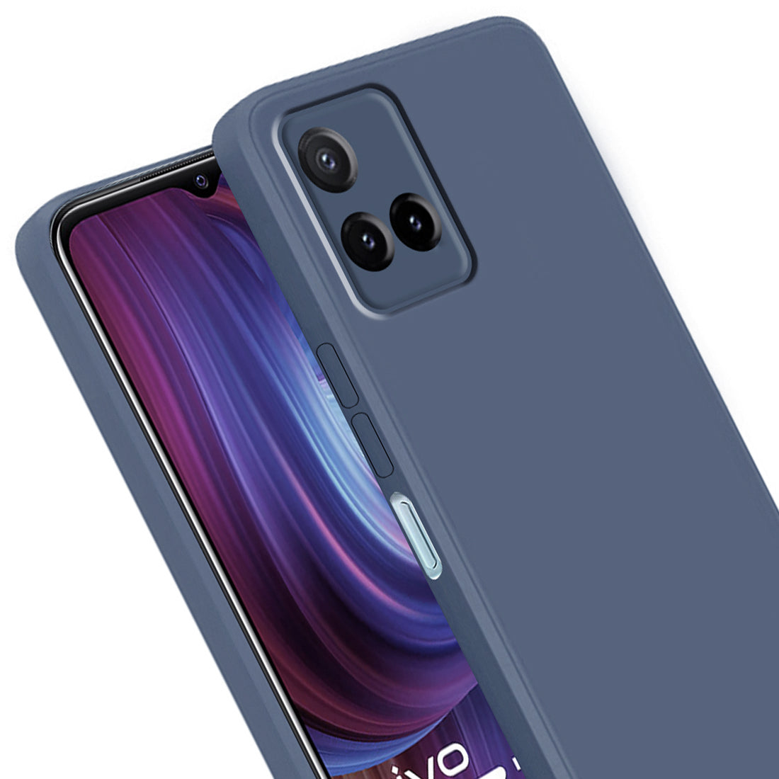 Liquid Silicone Case for Vivo Y33s 4G / Y21 (2021) 4G