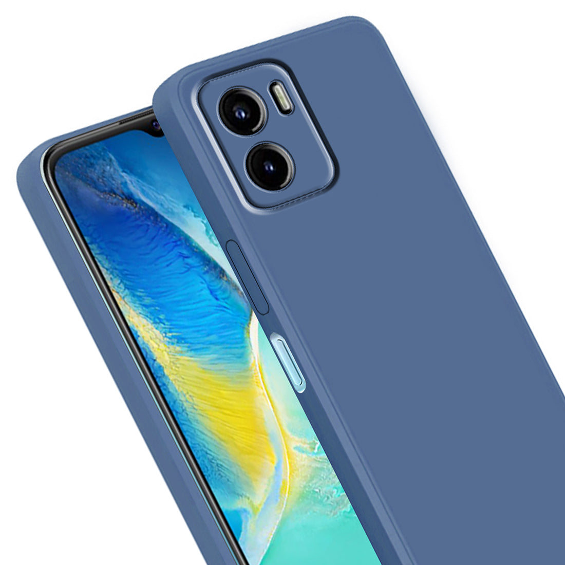 Liquid Silicone Case for Vivo Y15s (2021) 4G / Y01 4G