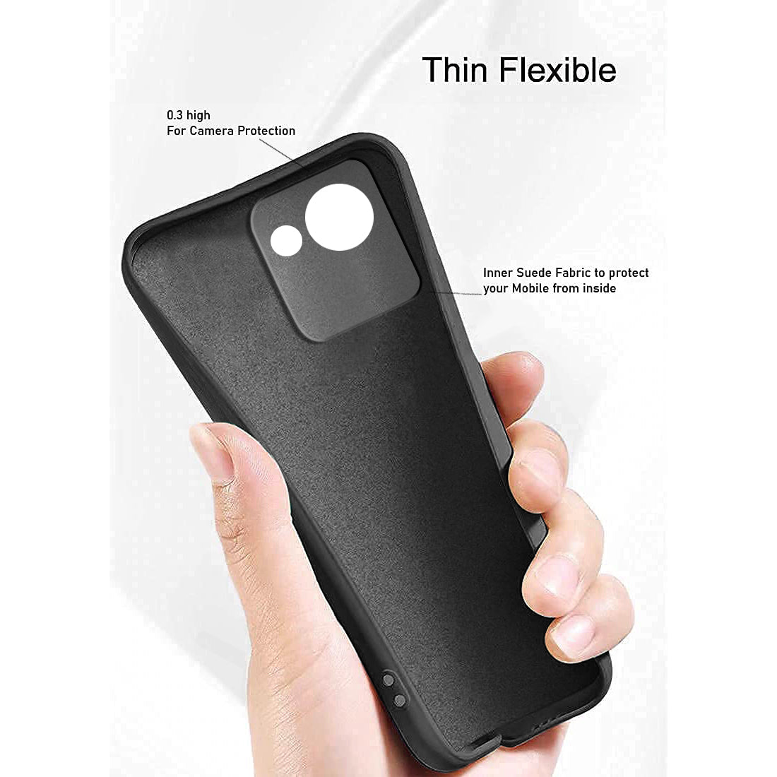Liquid Silicone Case for Realme C30 4G / C30s 4G / Narzo 50i Prime 4G