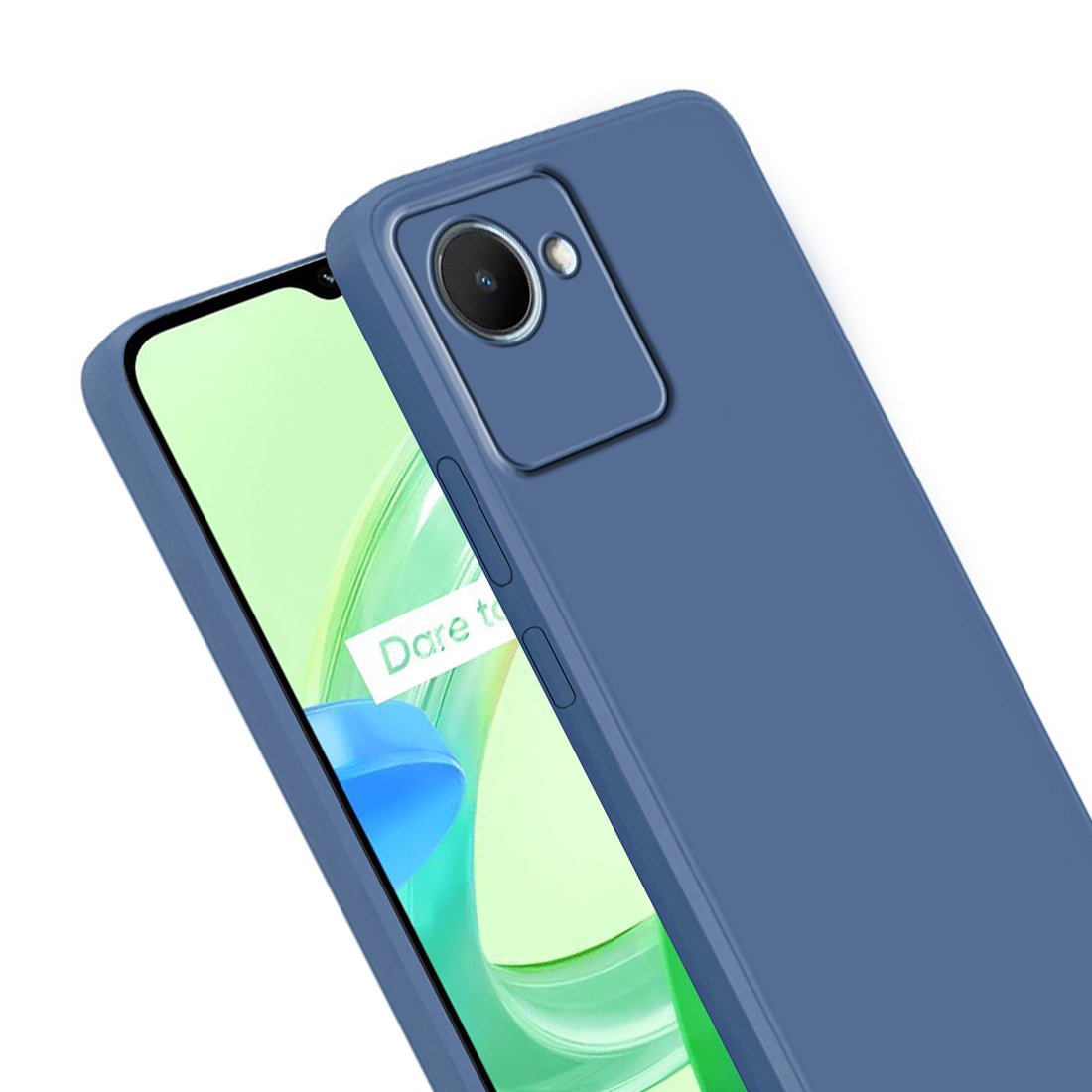 Liquid Silicone Case for Realme C30 4G / C30s 4G / Narzo 50i Prime 4G