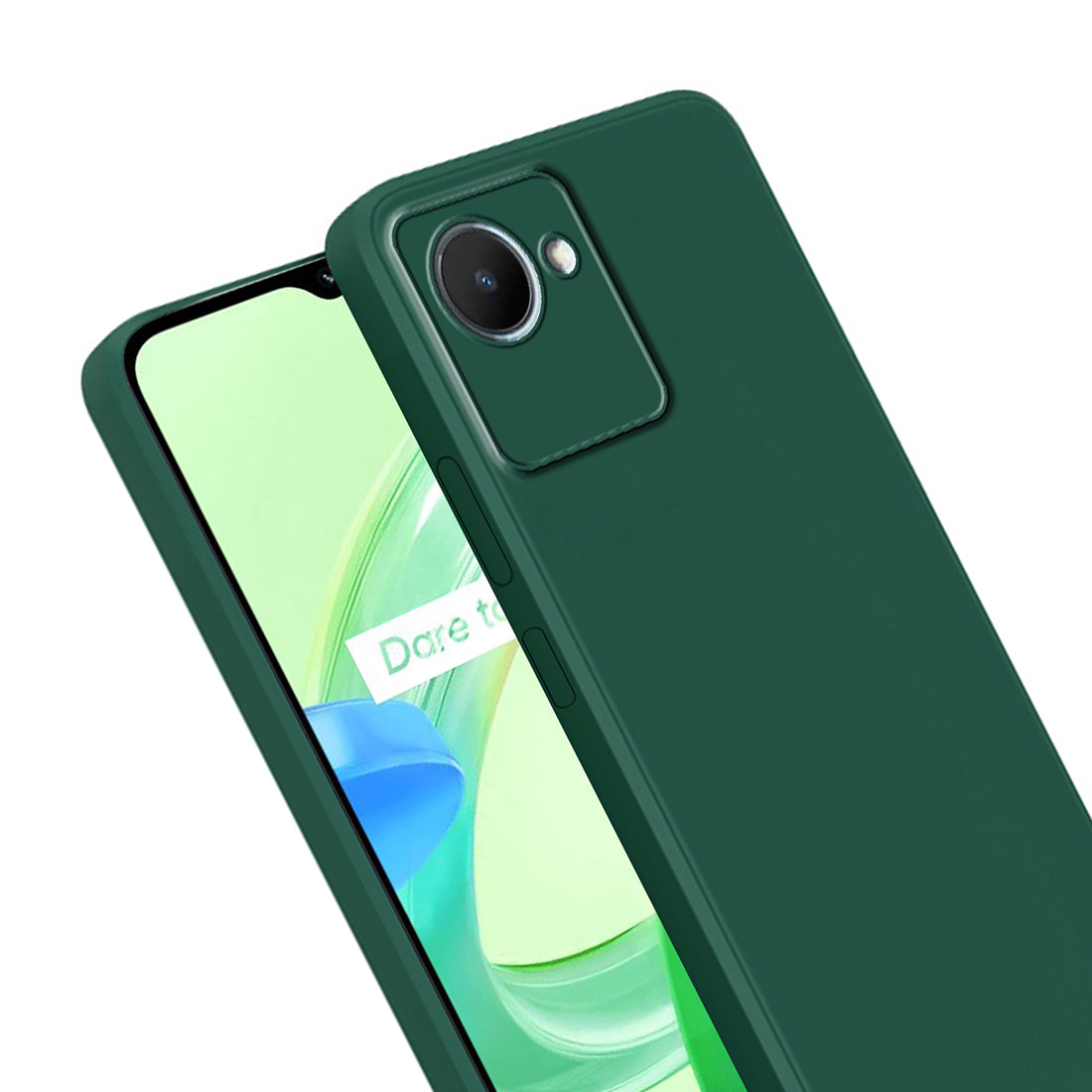 Liquid Silicone Case for Realme C30 4G / C30s 4G / Narzo 50i Prime 4G