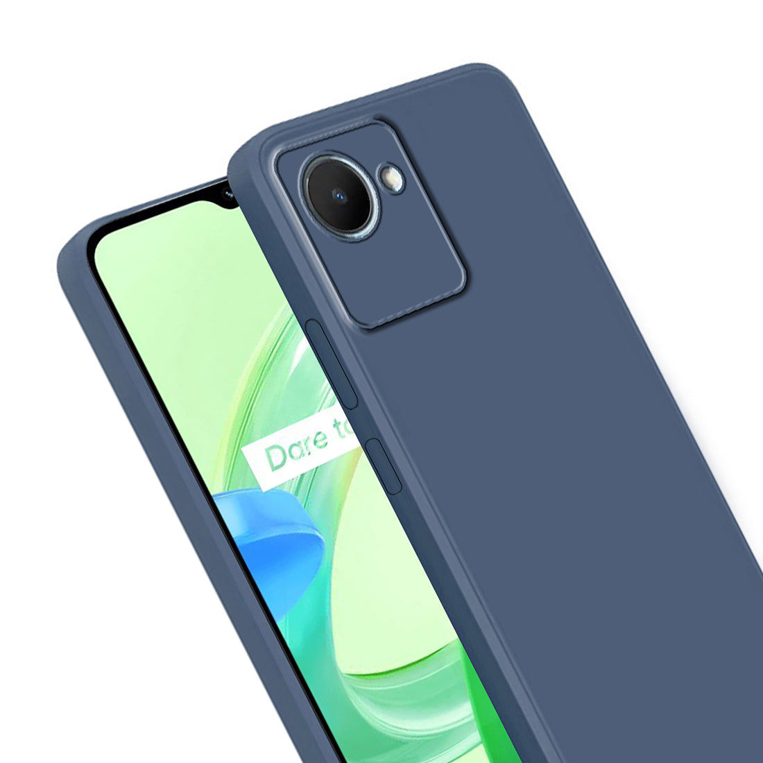 Liquid Silicone Case for Realme C30 4G / C30s 4G / Narzo 50i Prime 4G
