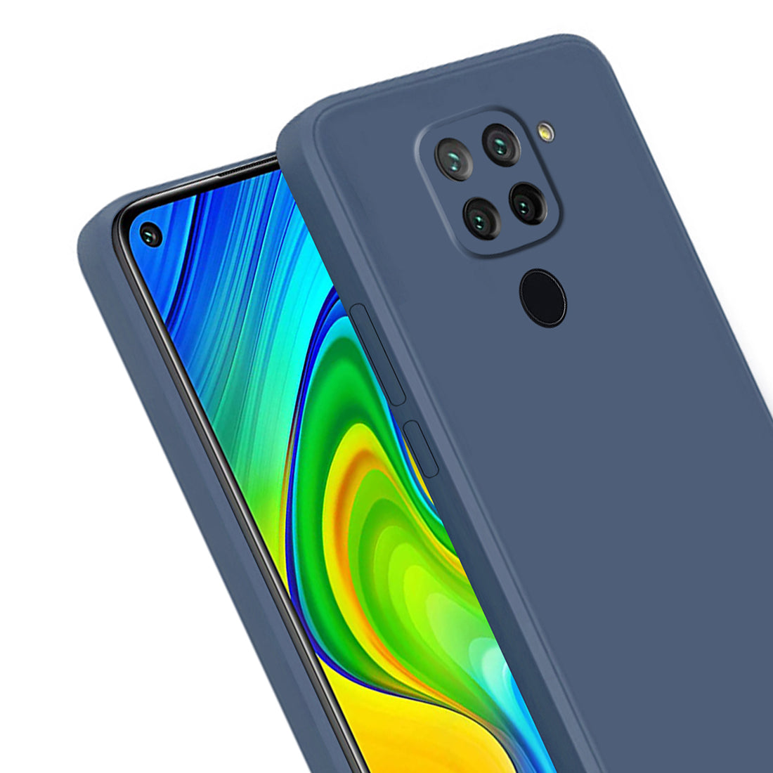 Liquid Silicone Case for Mi Redmi Note 9 4G