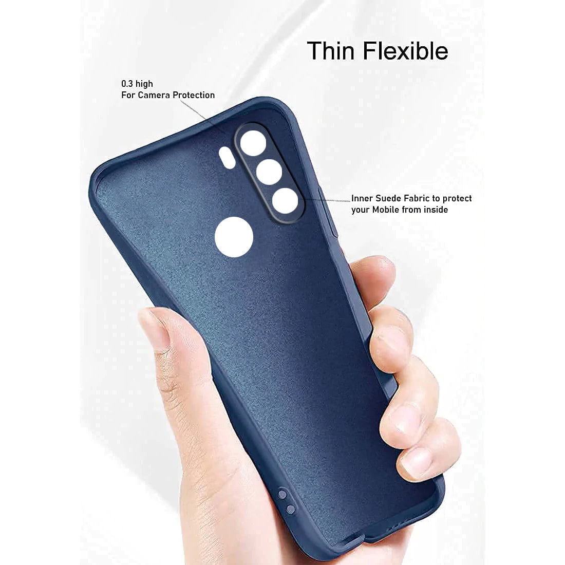 Liquid Silicone Case for Motorola Moto G31 4G / G41 4G