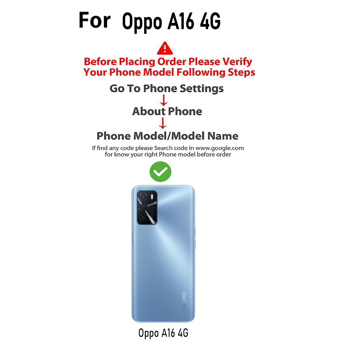 Liquid Silicone Back Case for Oppo A16 4G