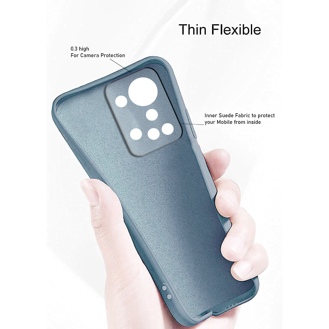 Liquid Silicone Case for OnePlus Nord 2T 5G