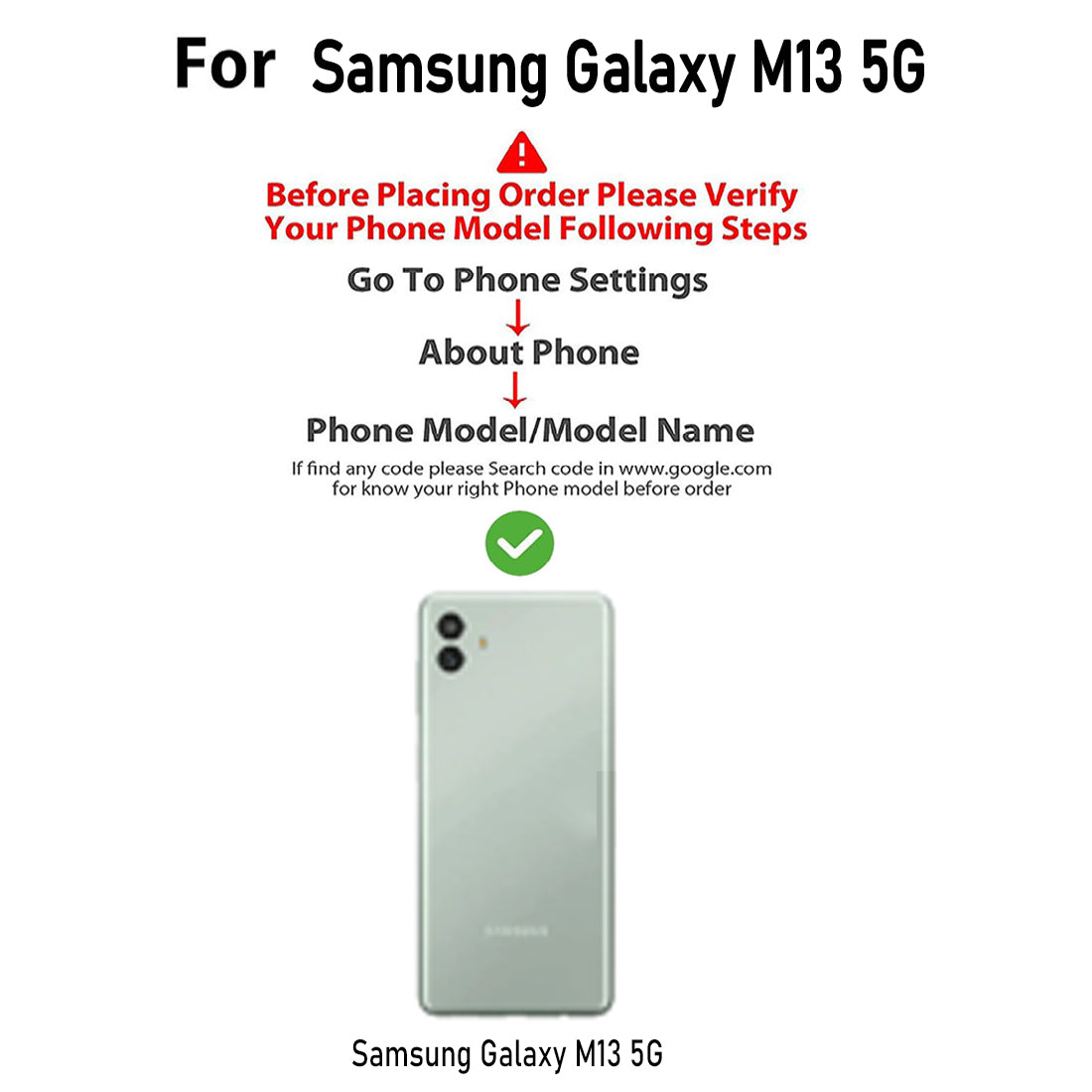 Liquid Silicone Case for Samsung Galaxy M13 5G