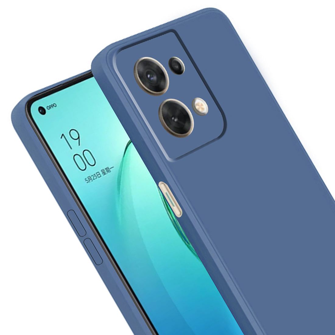 Liquid Silicone Case for Oppo Reno8 5G