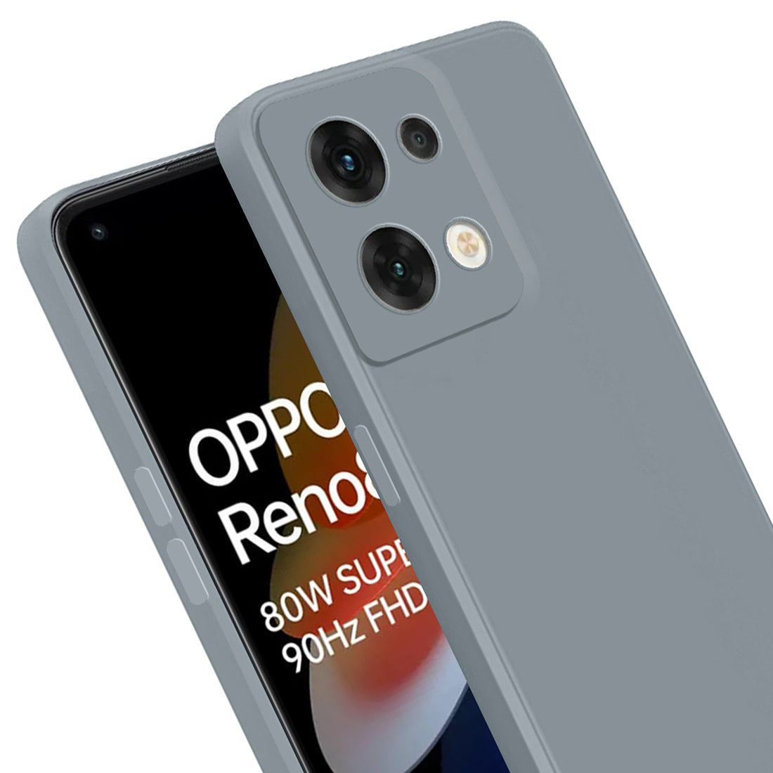Liquid Silicone Case for Oppo Reno8 5G