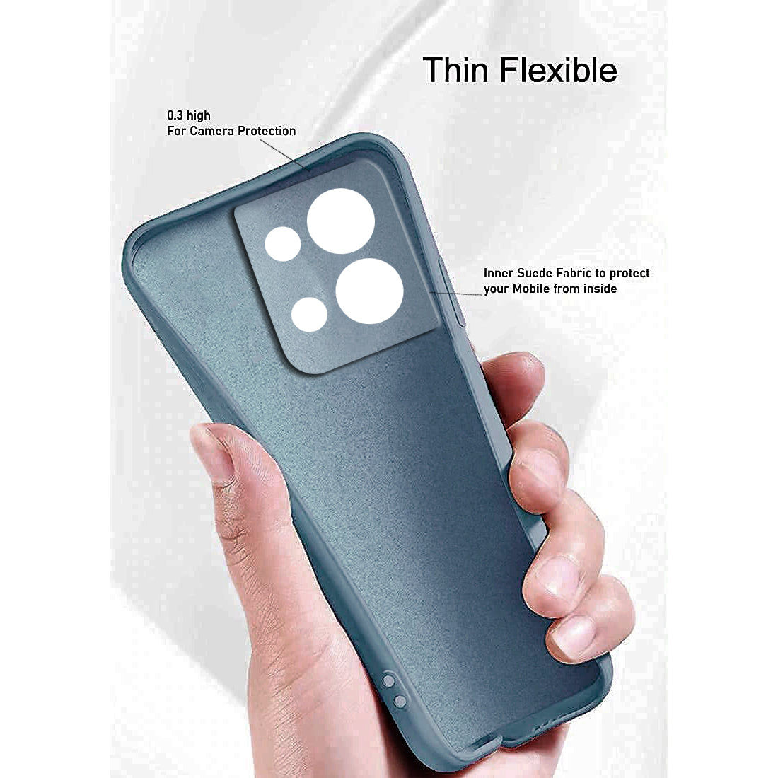 Liquid Silicone Case for Oppo Reno8 5G