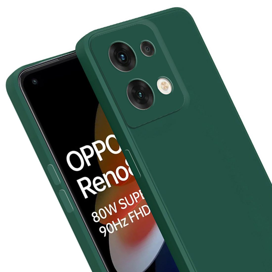 Liquid Silicone Case for Oppo Reno8 5G