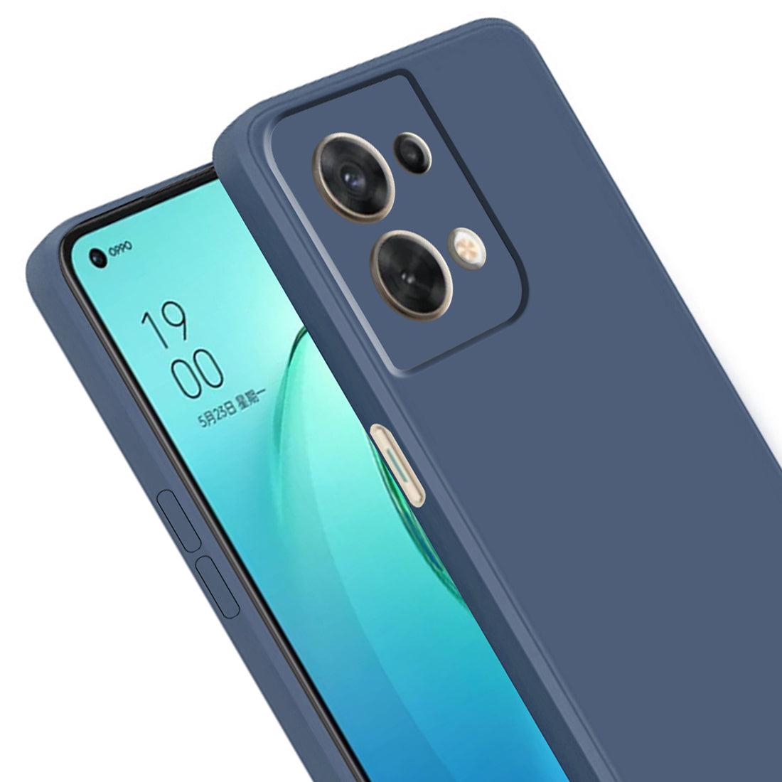 Liquid Silicone Case for Oppo Reno8 5G