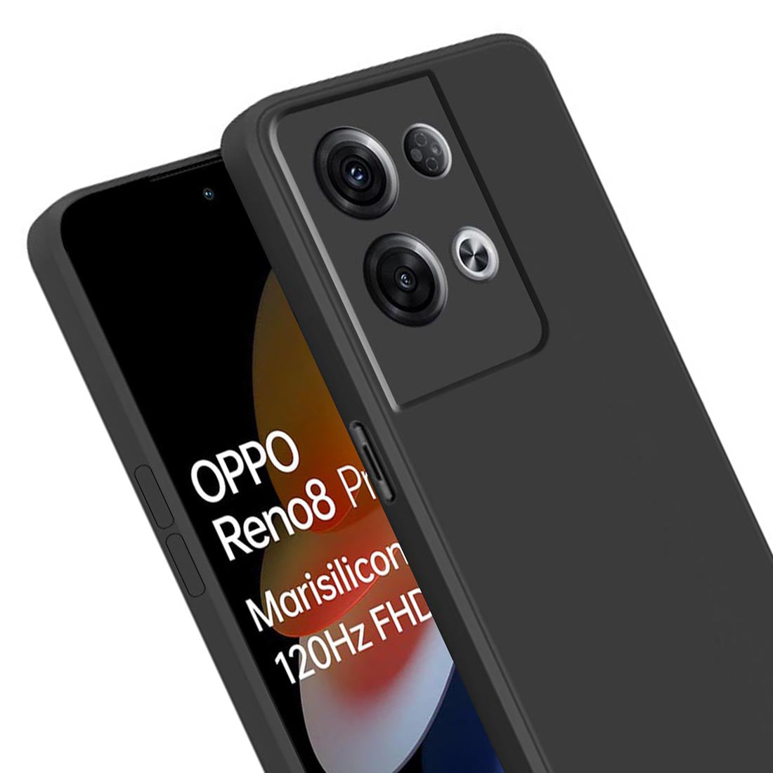 Liquid Silicone Case for Oppo Reno8 Pro 5G