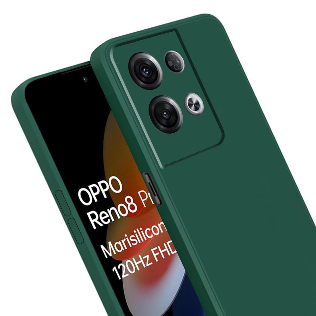 Liquid Silicone Case for Oppo Reno8 Pro 5G