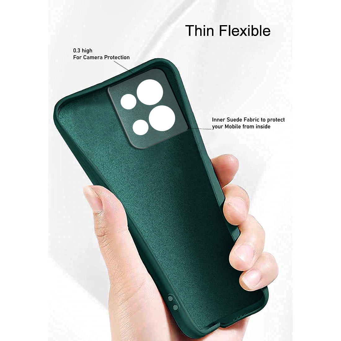 Liquid Silicone Case for Oppo Reno8 Pro 5G