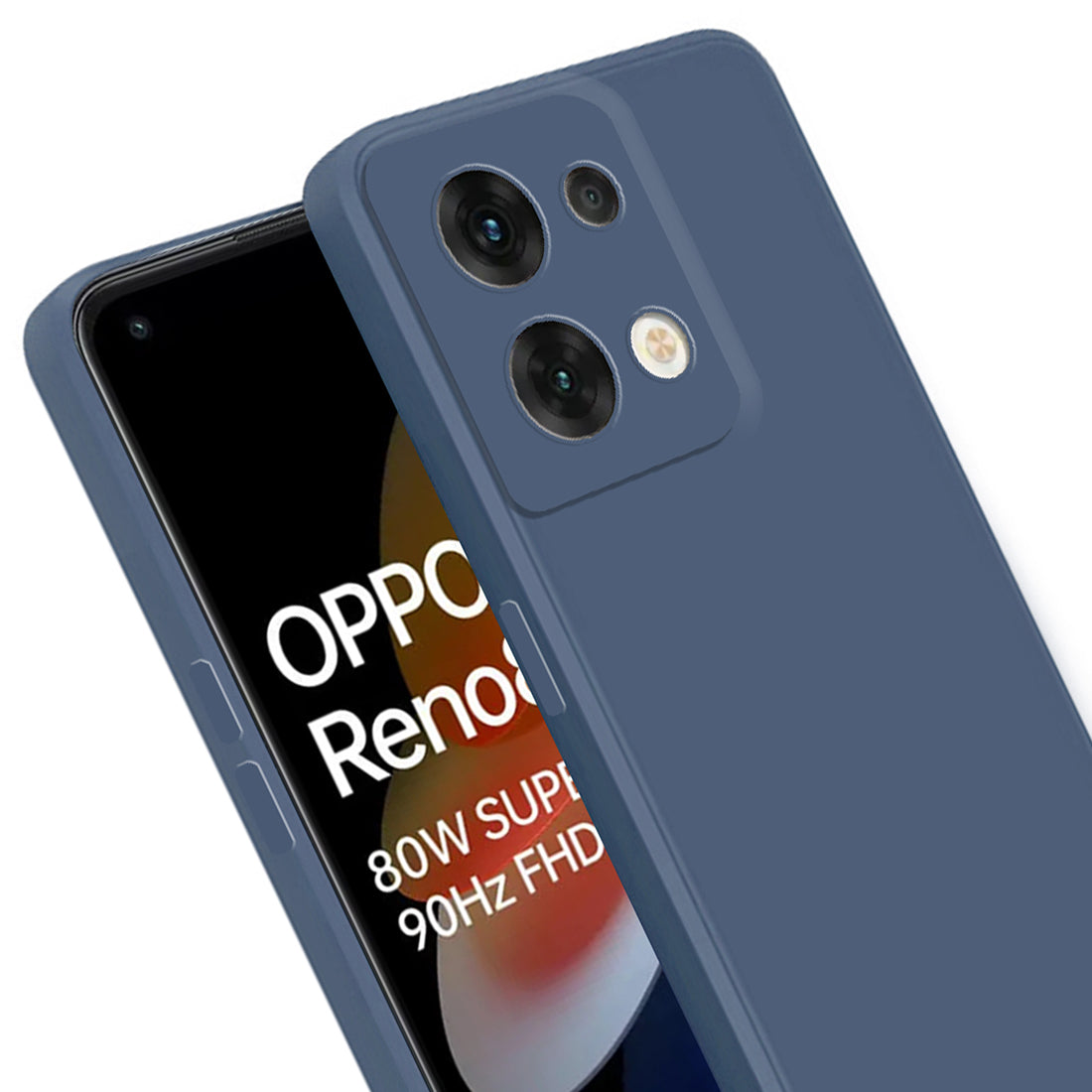 Liquid Silicone Case for Oppo Reno8 Pro 5G