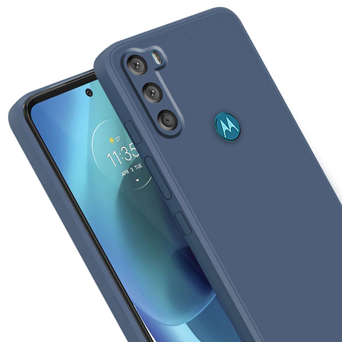 Liquid Silicone Back Case for Motorola Moto G71 5G
