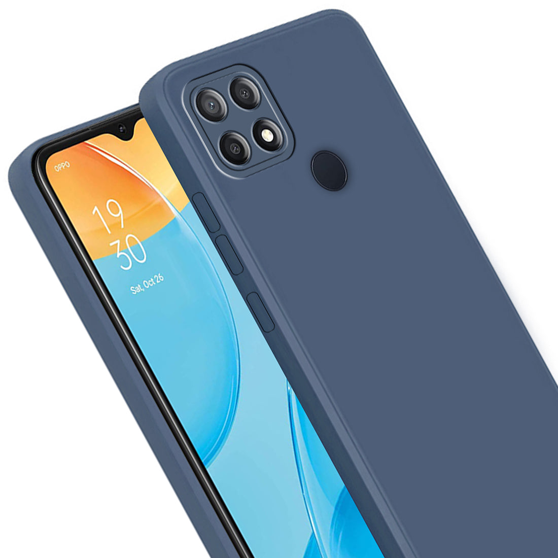 Liquid Silicone Case for Oppo A15 4G / A15S 4G