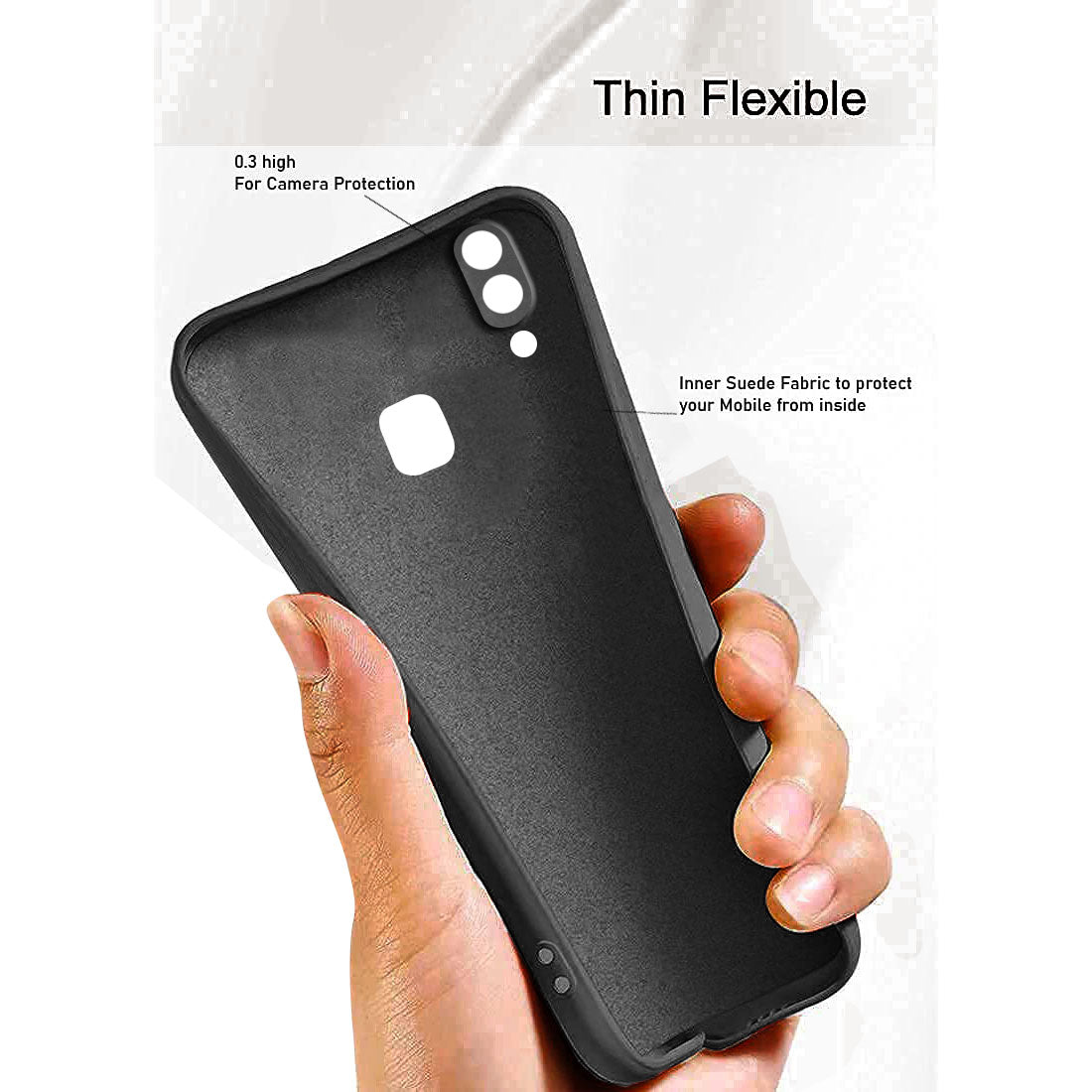 Liquid Silicone Case for Vivo Y95 4G / Y91 4G / Y93 4G