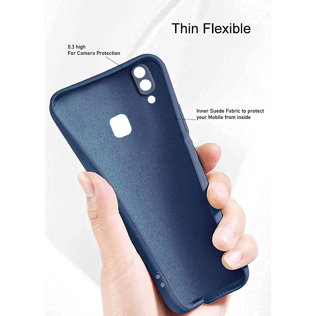 Liquid Silicone Case for Vivo Y95 4G / Y91 4G / Y93 4G