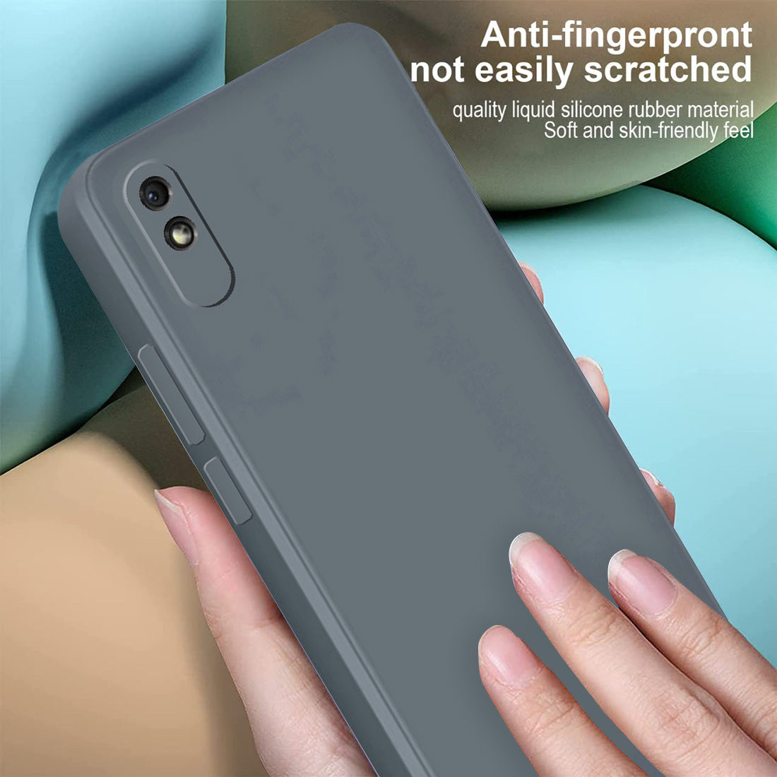 Liquid Silicone Case for Mi Redmi 9A / 9A Sport / 9i / 9i Sport