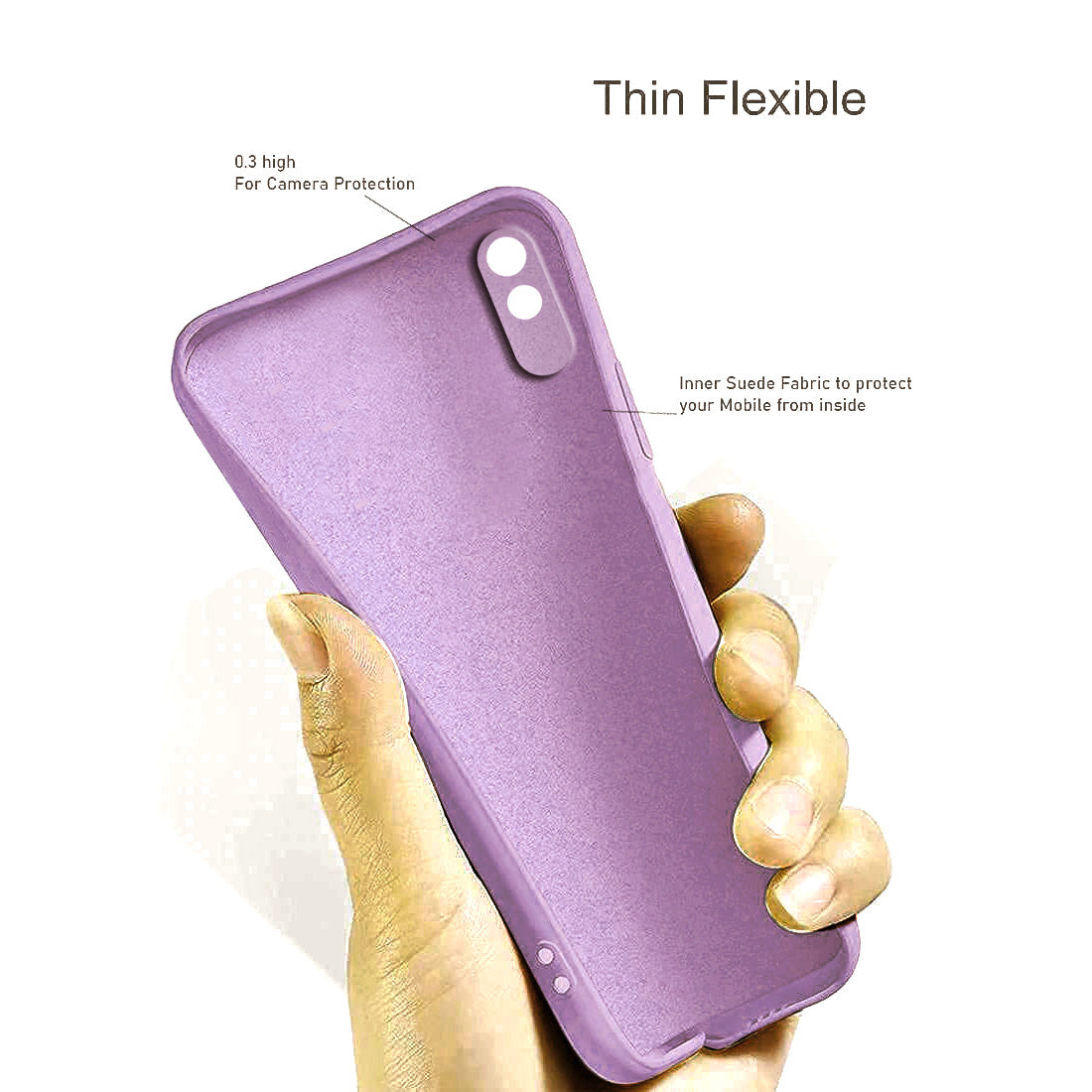 Liquid Silicone Case for Mi Redmi 9A / 9A Sport / 9i / 9i Sport