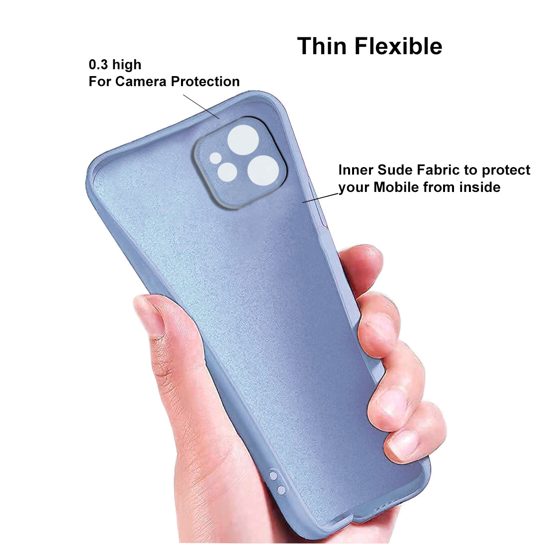 Liquid Silicone Back Case for Apple iPhone 12