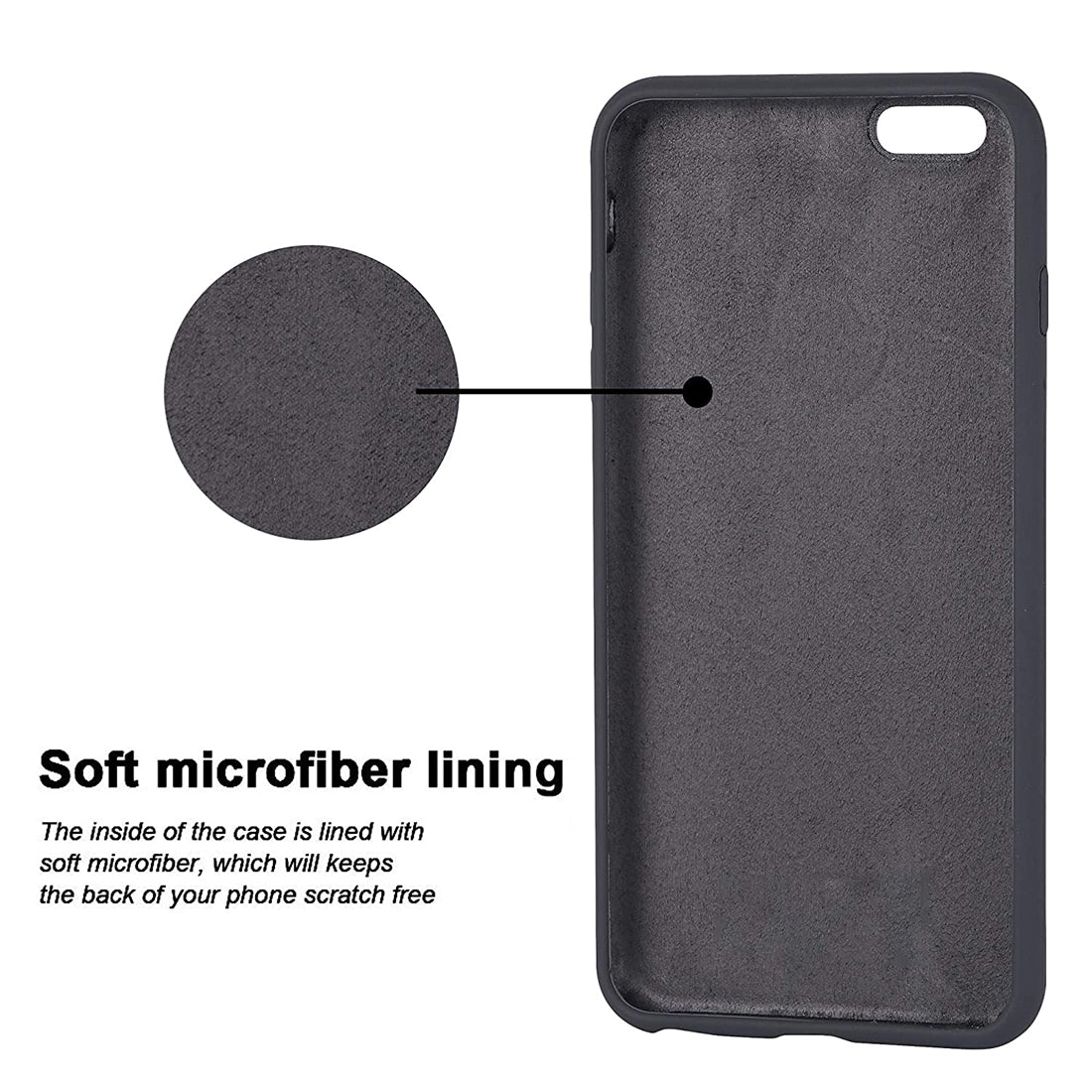 Liquid Silicone Case for Apple iPhone 6 / 6S