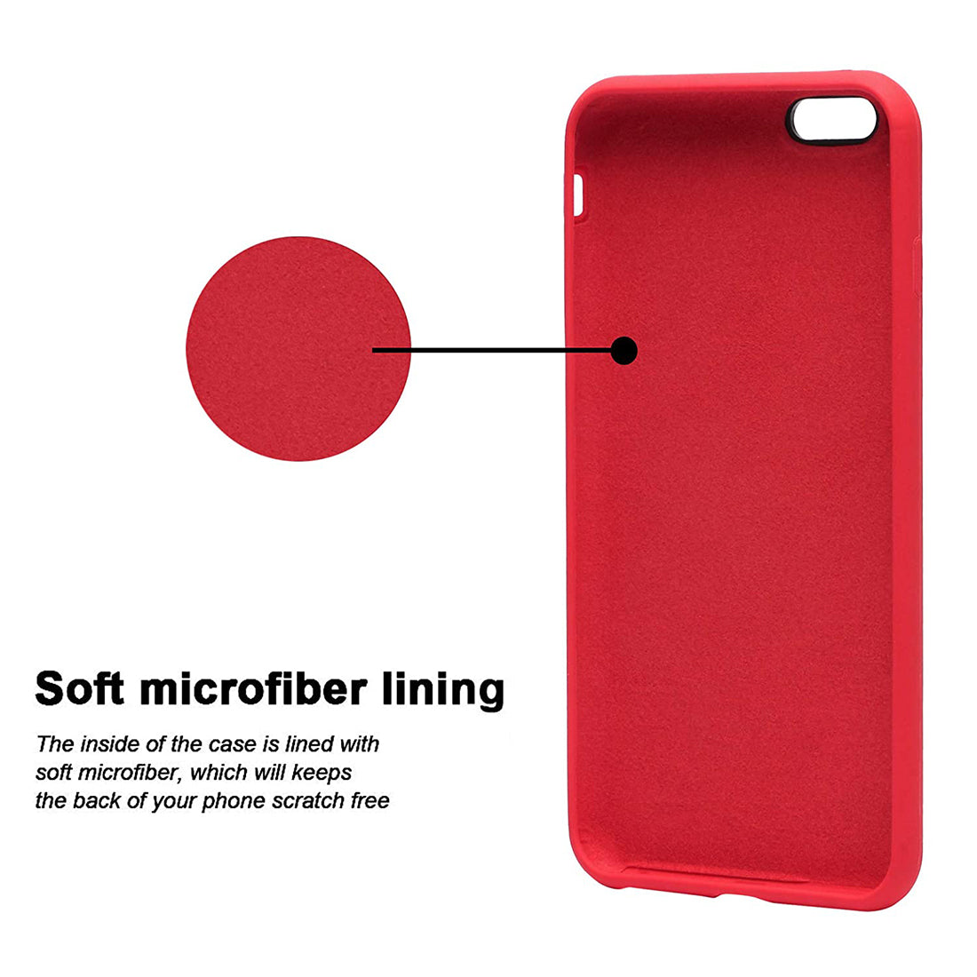 Liquid Silicone Case for Apple iPhone 6 / 6S
