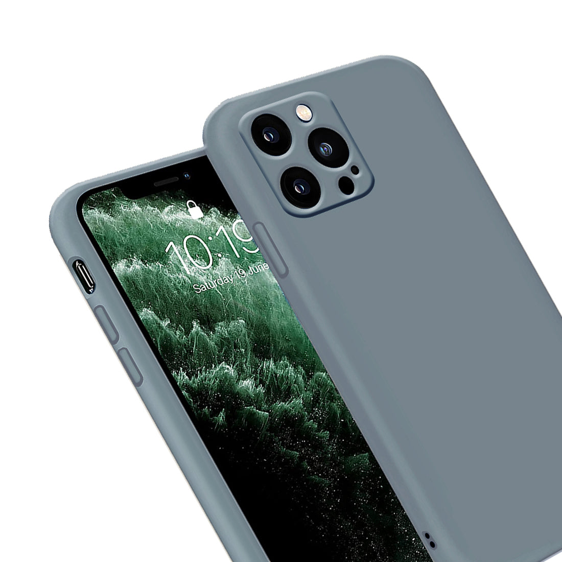 Liquid Silicone Back Case for Apple iPhone 11 Pro Max