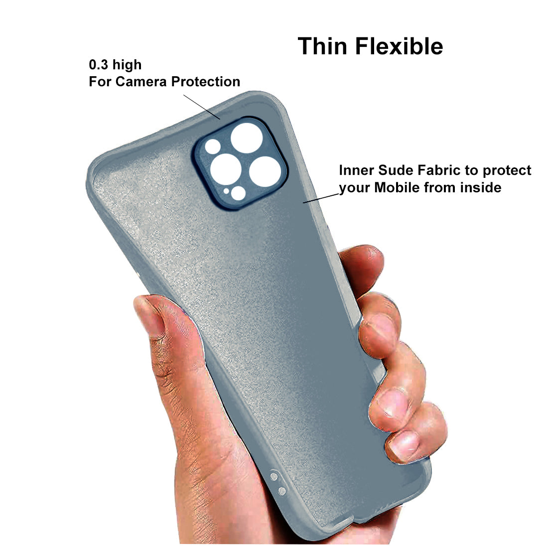 Liquid Silicone Back Case for Apple iPhone 11 Pro Max