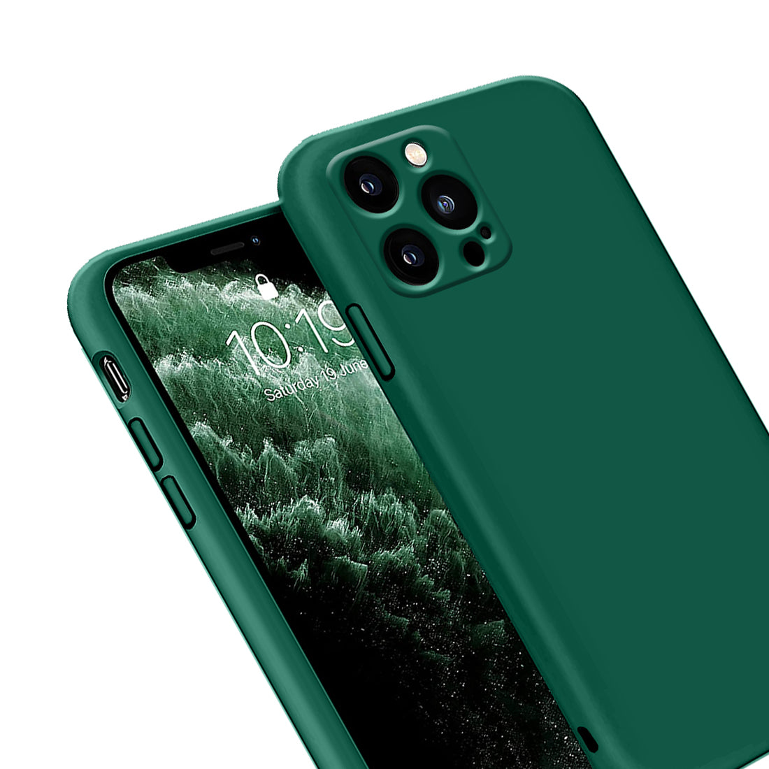 Liquid Silicone Back Case for Apple iPhone 11 Pro Max