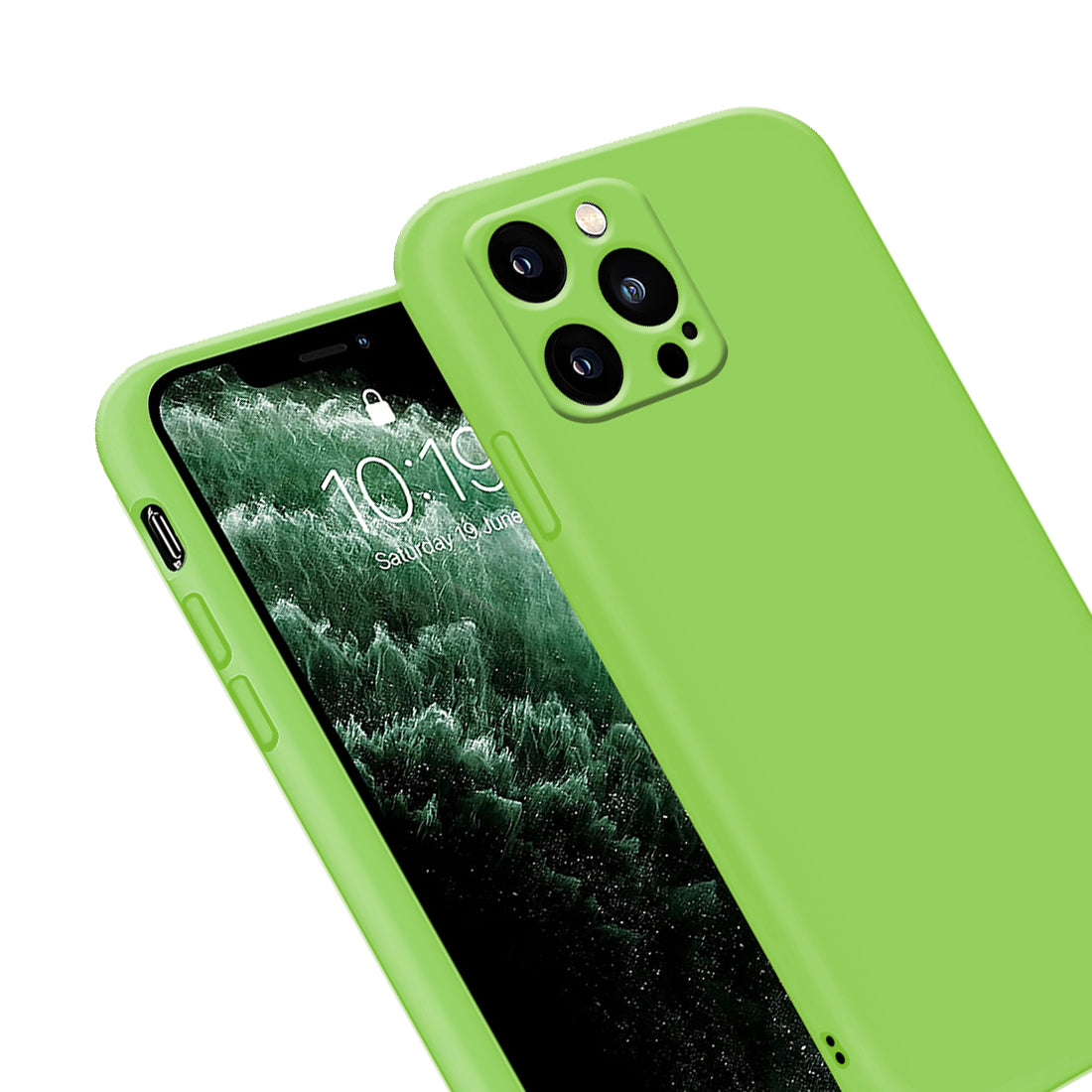 Liquid Silicone Back Case for Apple iPhone 11 Pro Max