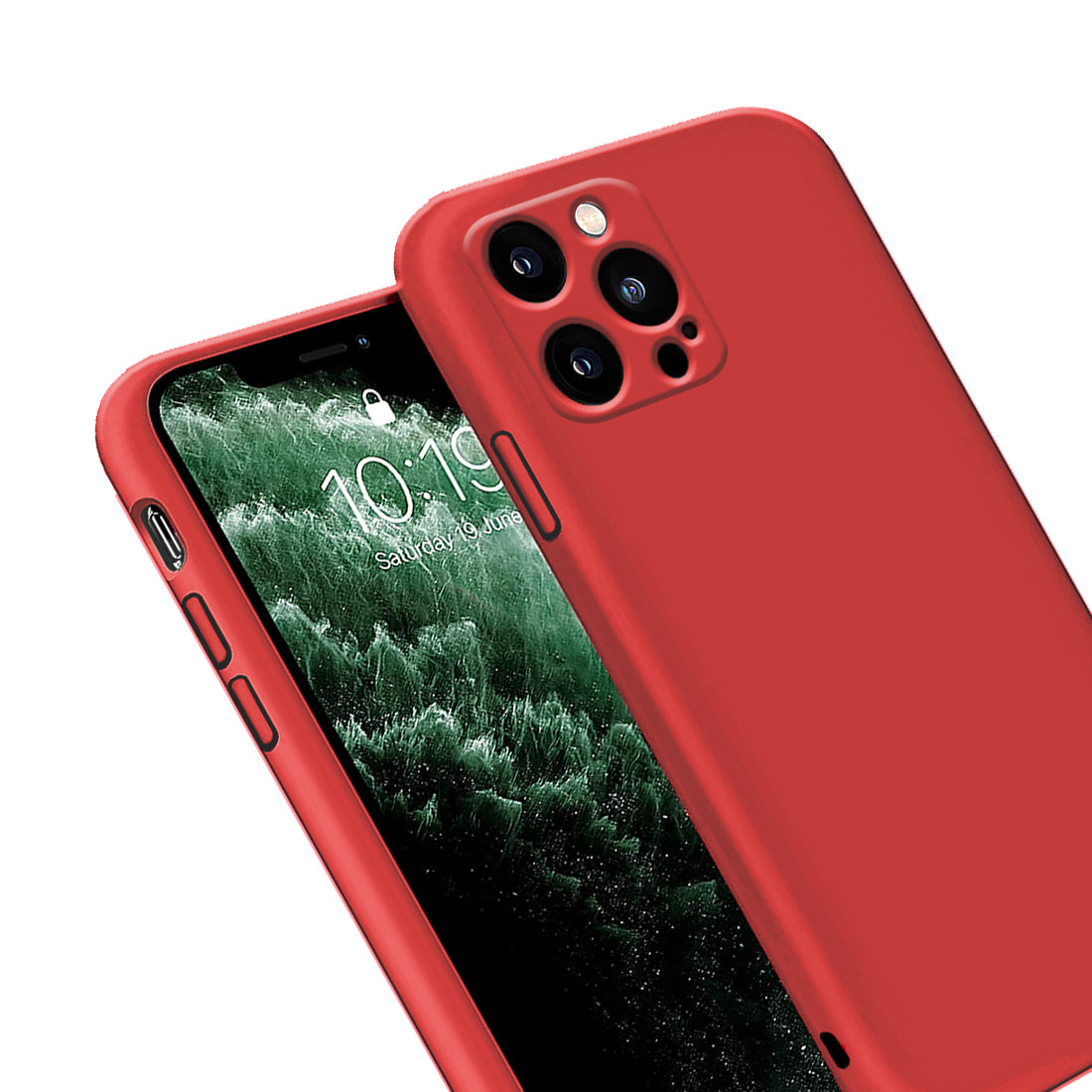 Liquid Silicone Back Case for Apple iPhone 11 Pro Max
