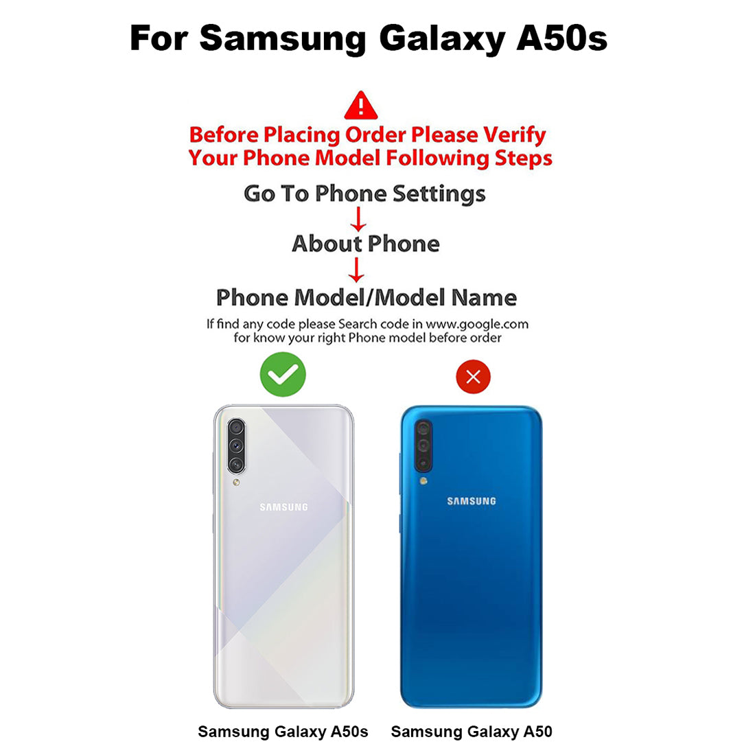 Liquid Silicone Case for Samsung Galaxy A50 / A50s / A30s