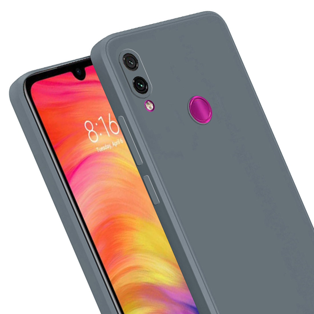 Liquid Silicone Case for Mi Redmi Note 7 4G / Note 7 Pro 4G / Note 7S 4G