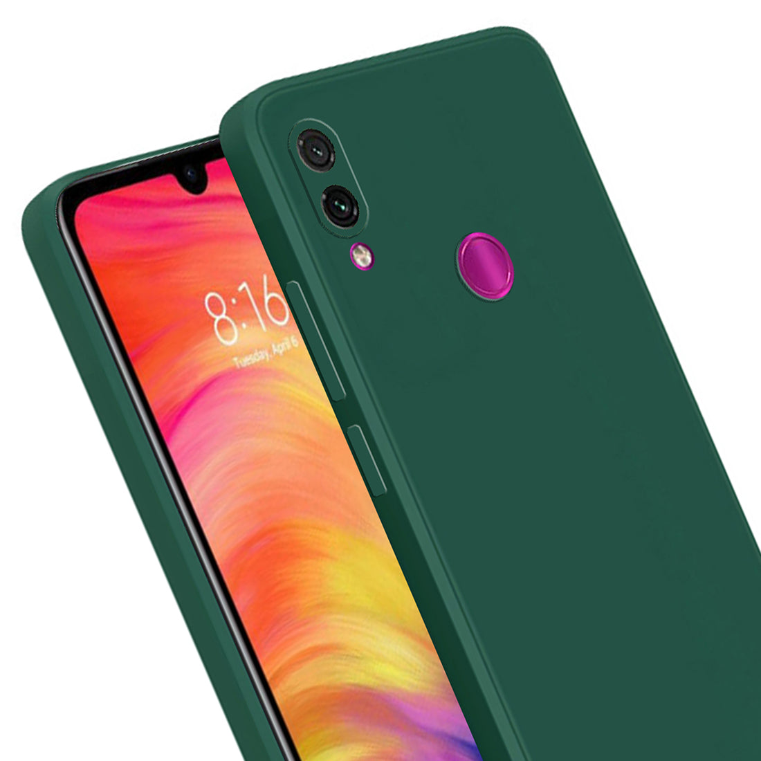 Liquid Silicone Case for Mi Redmi Note 7 4G / Note 7 Pro 4G / Note 7S 4G