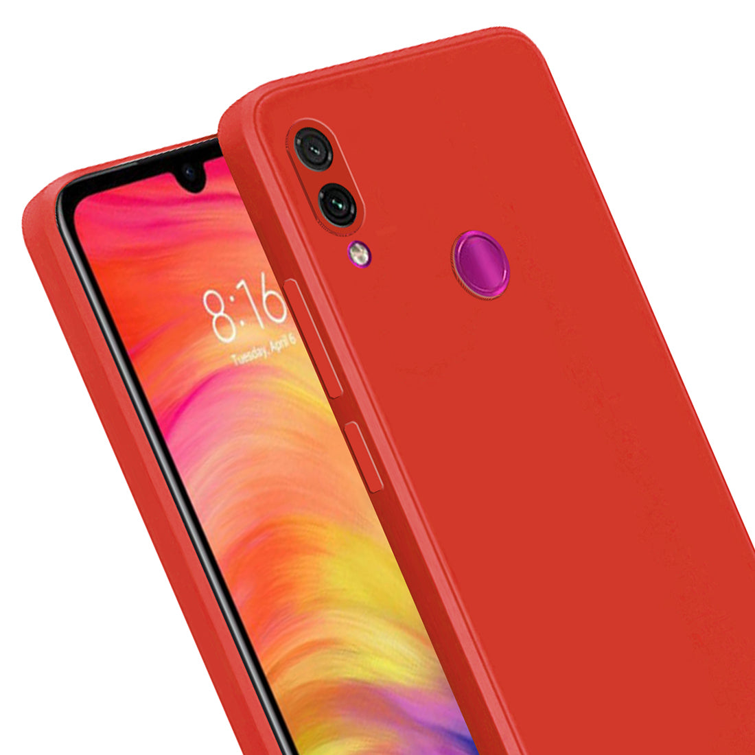 Liquid Silicone Case for Mi Redmi Note 7 4G / Note 7 Pro 4G / Note 7S 4G