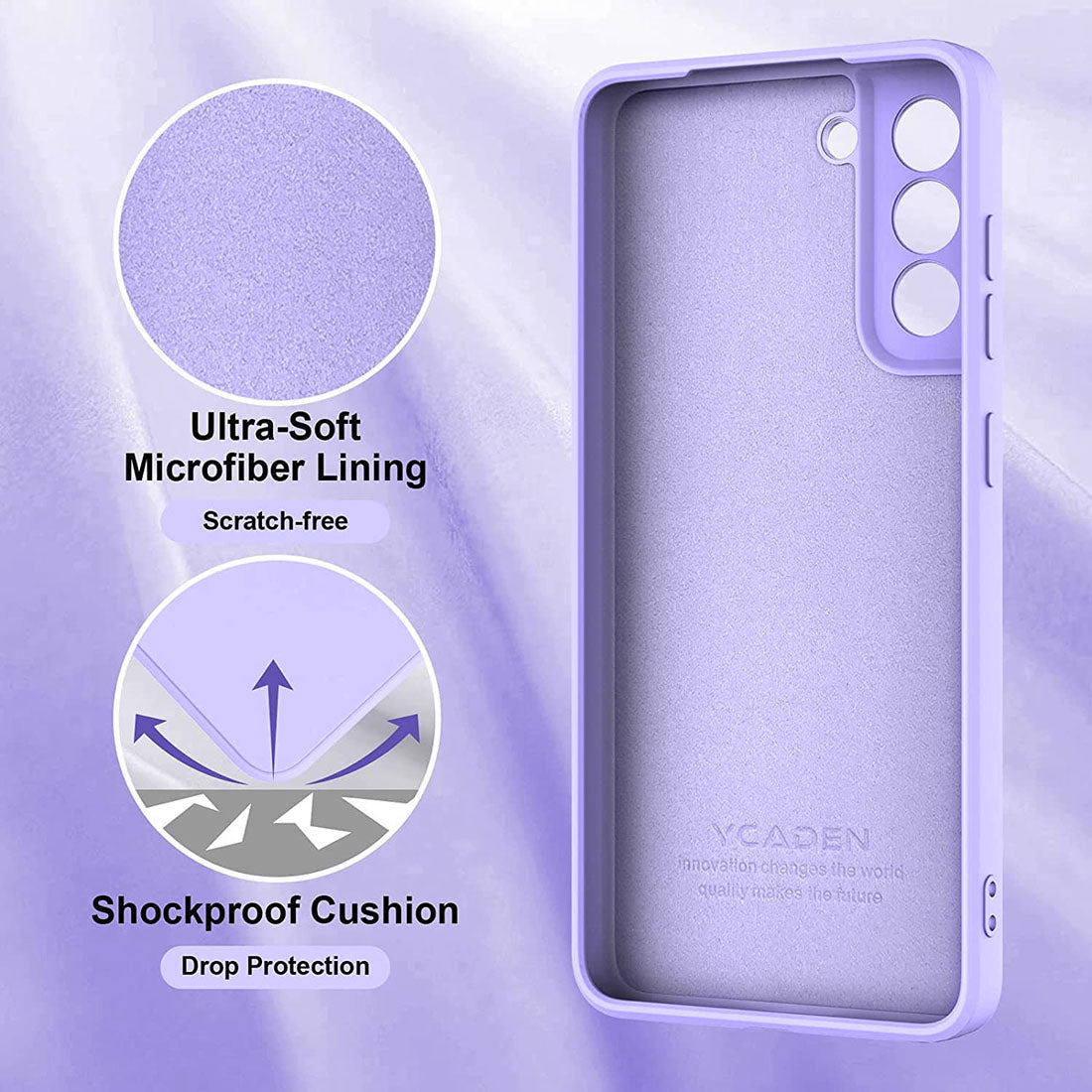 Liquid Silicone Back Case for Samsung Galaxy S21 FE 5G