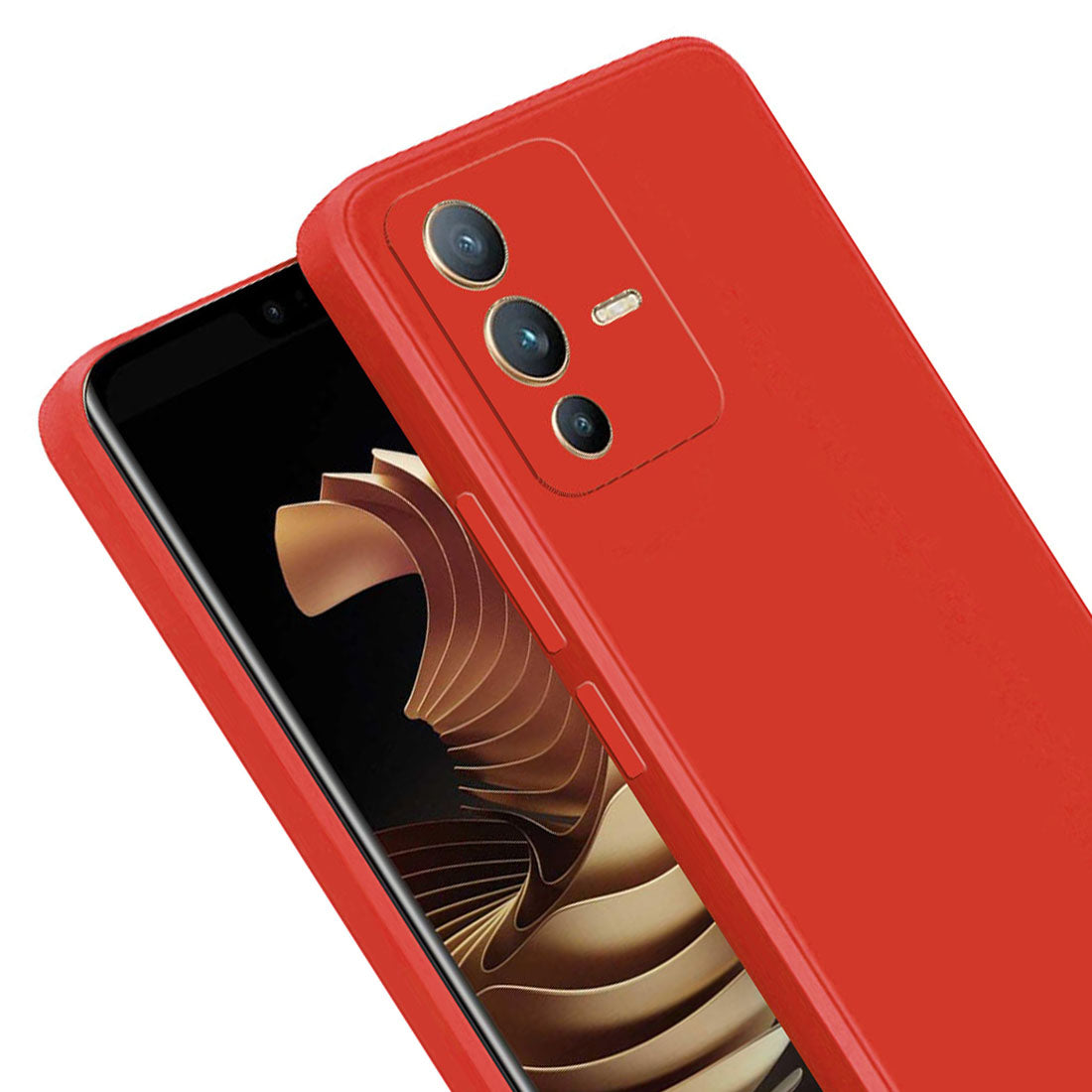 Liquid Silicone Back Case for Vivo V23 5G