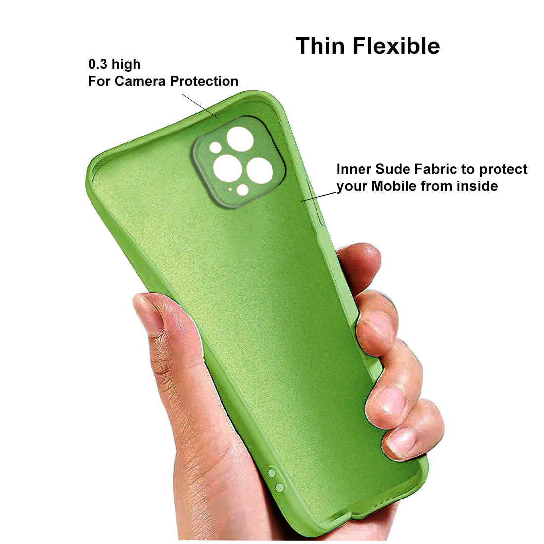 Liquid Silicone Back Case for Apple iPhone 13 Pro