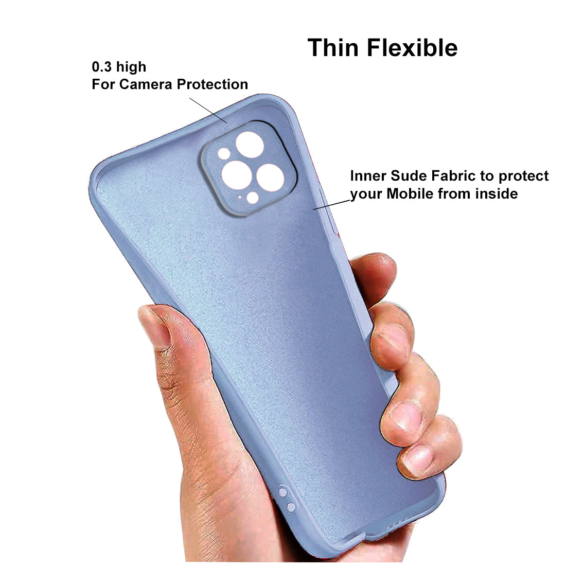 Liquid Silicone Back Case for Apple iPhone 13 Pro