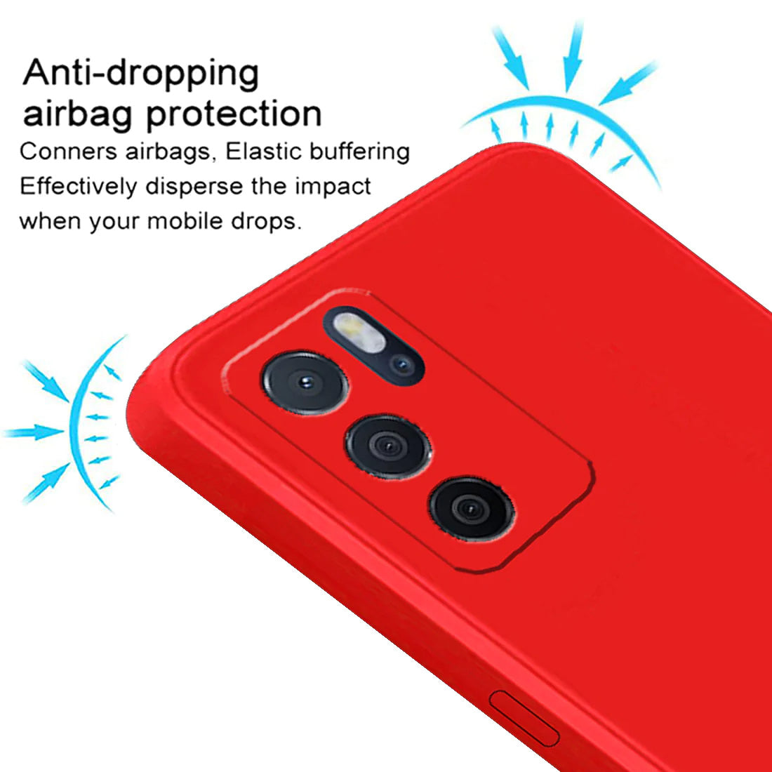 Liquid Silicone Back Case for Oppo Reno6 5G