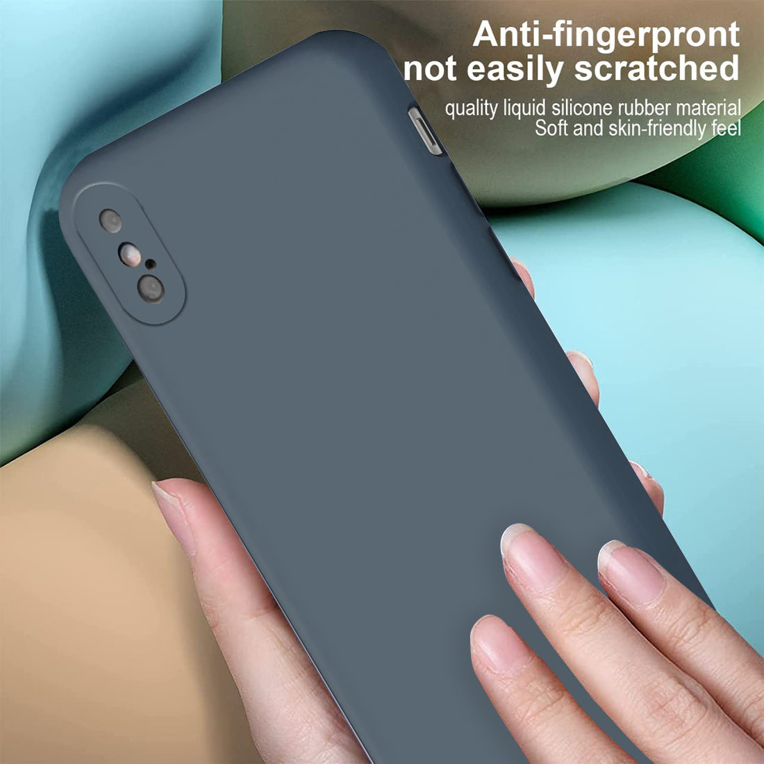 Liquid Silicone Case for Apple iPhone X / Xs